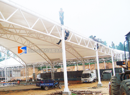 如何判斷膜結構停車棚?的質量怎么樣？