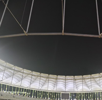 小區(qū)膜結構停車棚的應用