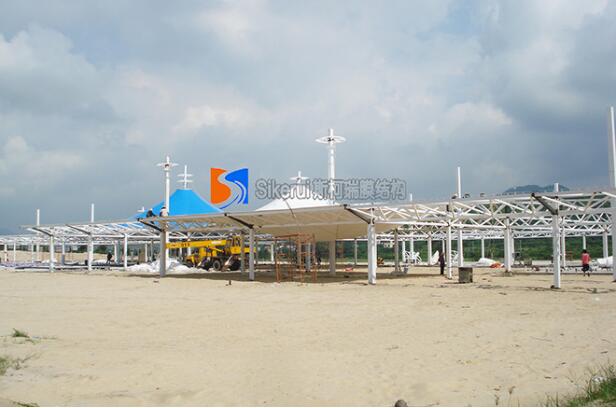 膜結(jié)構(gòu)遮陽(yáng)棚普及率高的原因是什么？