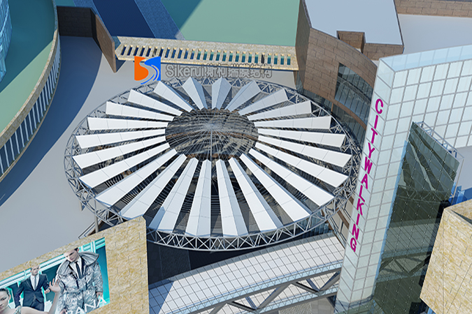 昆明同德廣場商業(yè)膜結(jié)構(gòu)