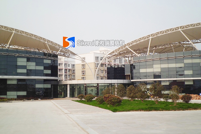 河南永城管委會(huì)多功能廳膜結(jié)構(gòu)