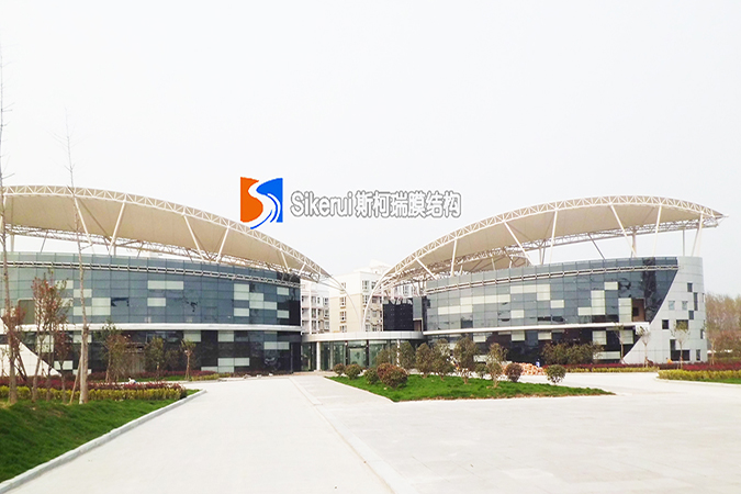 河南永城管委會(huì)多功能廳膜結(jié)構(gòu)