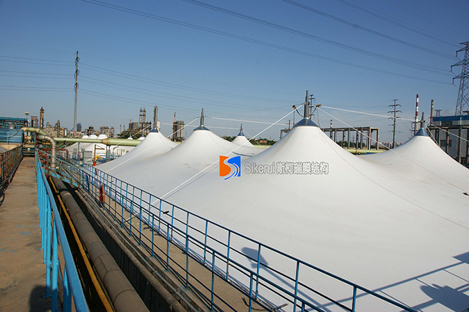 內(nèi)蒙污水池加蓋膜結(jié)構(gòu)(1)