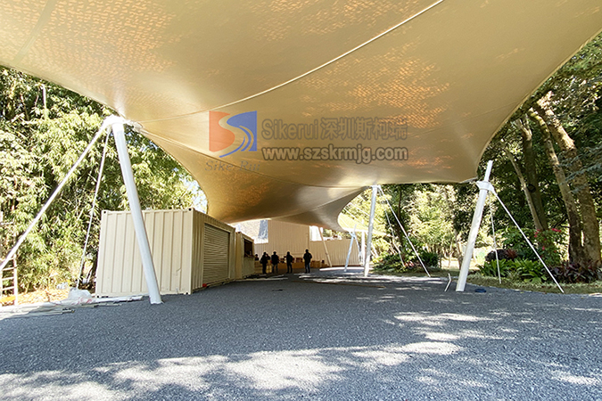 英德熱氣球營地景觀張拉膜