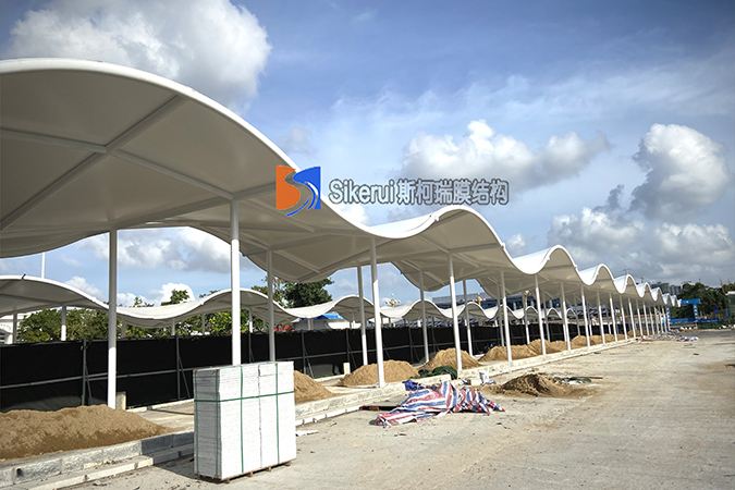 高鐵站連廊膜結(jié)構(gòu)項(xiàng)目