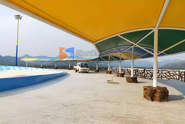 唐山常樂谷水上樂園膜結(jié)構(gòu)(1)